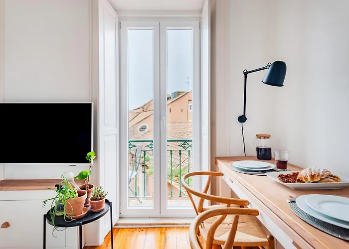 Bright Loft @ Downtown 아파트 리스본